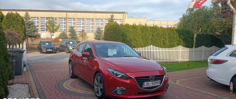 Mazda 3 cena 49000 przebieg: 96000, rok produkcji 2016 z Żnin małe 46